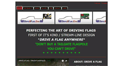 Desktop Screenshot of driveaflag.com
